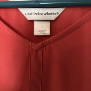 Christopher Banks sleeveless top